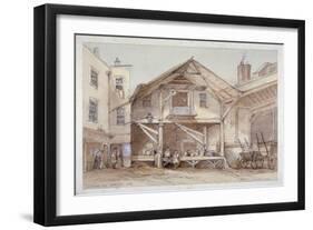 Blossoms Inn, Lawrence Lane, City of London, 1854-Thomas Colman Dibdin-Framed Giclee Print