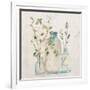 Blossoms on Birch V-Cheri Blum-Framed Art Print