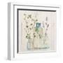 Blossoms on Birch V-Cheri Blum-Framed Art Print