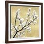 Blossoms on Gold II-Kate Bennett-Framed Art Print