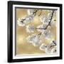 Blossoms on Gold IV-Kate Bennett-Framed Art Print