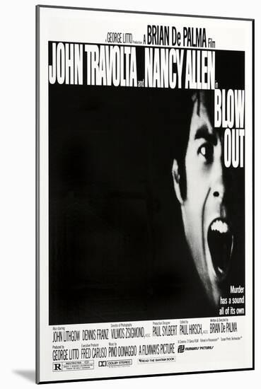 Blow Out [1981], directed by BRIAN DE PALMA.-null-Mounted Photographic Print