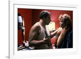 Blow out by Brian by Palma with Dennis Franz, Nancy Allen, 1981 (photo)-null-Framed Photo