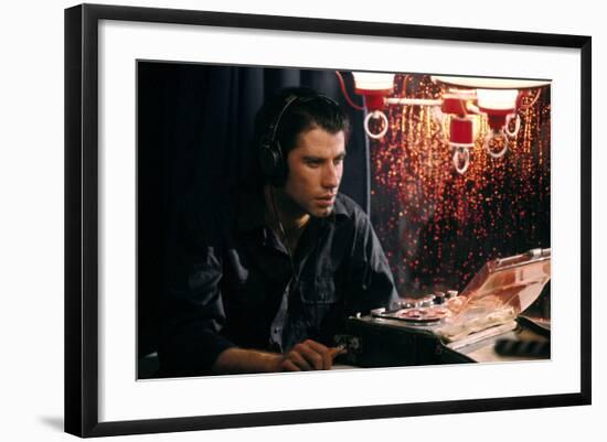Blow Out by Brian by Palma with John Travolta, 1981 (photo)-null-Framed Photo