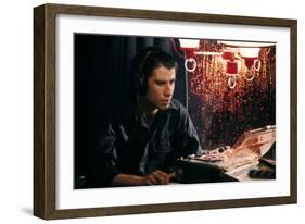 Blow Out by Brian by Palma with John Travolta, 1981 (photo)-null-Framed Photo