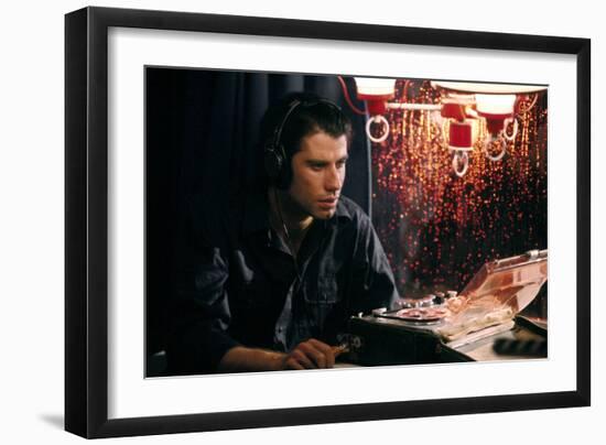 Blow Out by Brian by Palma with John Travolta, 1981 (photo)-null-Framed Photo