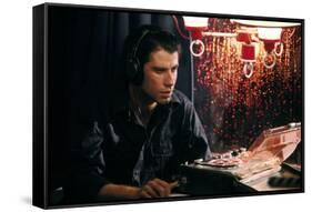 Blow Out by Brian by Palma with John Travolta, 1981 (photo)-null-Framed Stretched Canvas