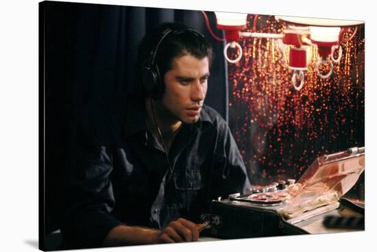Blow Out by Brian by Palma with John Travolta, 1981 (photo)-null-Stretched Canvas
