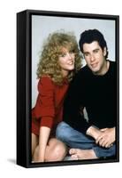 Blow Out by Brian by Palma with Nancy Allen and John Travolta, 1981 (photo)-null-Framed Stretched Canvas