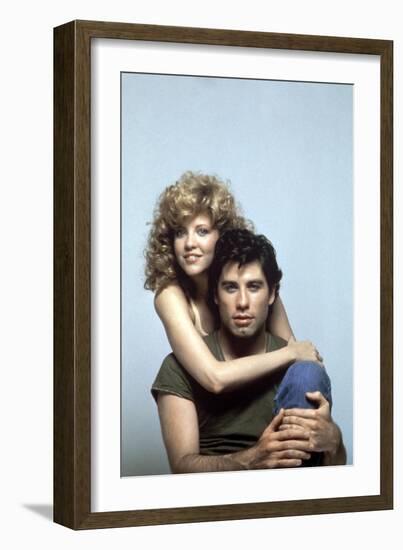 Blow Out by Brian by Palma with Nancy Allen and John Travolta, 1981 (photo)-null-Framed Photo