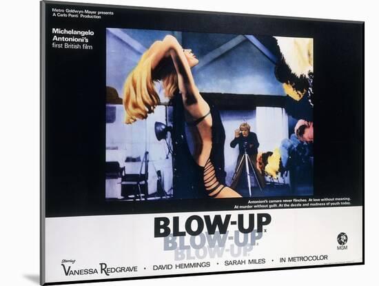 Blow Up, 1967-Joseph Werner-Mounted Giclee Print