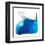 Blowhole-Valerie Russell-Framed Art Print