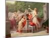 Blowing Bubbles, 1883-Henri Pierre Picou-Mounted Giclee Print