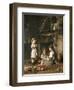 Blowing Bubbles-Alexei Alexevich Harlamoff-Framed Giclee Print