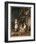 Blowing Bubbles-Alexei Alexevich Harlamoff-Framed Giclee Print