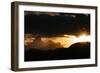 Blowing Clouds, Thunderstorm And Wind At Sunset In Grand Teton National Park Wyoming-Jay Goodrich-Framed Photographic Print