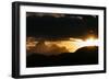 Blowing Clouds, Thunderstorm And Wind At Sunset In Grand Teton National Park Wyoming-Jay Goodrich-Framed Photographic Print