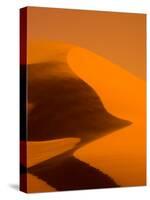Blowing Golden Sand Dune, Soussevlei, Namibia-Joe Restuccia III-Stretched Canvas