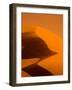 Blowing Golden Sand Dune, Soussevlei, Namibia-Joe Restuccia III-Framed Photographic Print