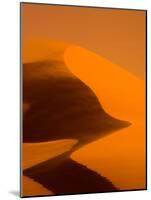 Blowing Golden Sand Dune, Soussevlei, Namibia-Joe Restuccia III-Mounted Photographic Print