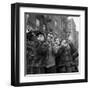 Blowing horns on Bleeker Street-The Chelsea Collection-Framed Giclee Print