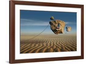 Blowing in the Wind-null-Framed Art Print