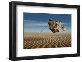 Blowing in the Wind-null-Framed Art Print