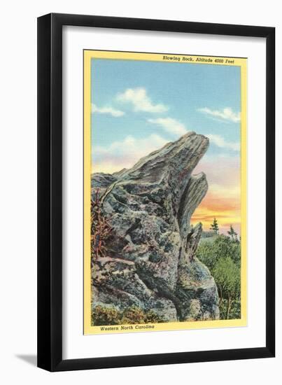 Blowing Rock, Western North Carolina-null-Framed Art Print