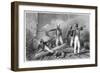 Blowing Up of the Cashmere Gate at Delhi, 1857-null-Framed Giclee Print