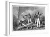 Blowing Up of the Cashmere Gate at Delhi, 1857-null-Framed Giclee Print