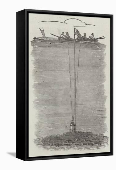 Blowing Up the Concrete Shoal in the Thames-null-Framed Stretched Canvas