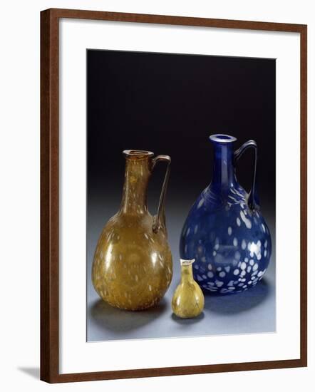 Blown and Colored Glass Jug AD-null-Framed Giclee Print