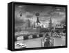 Blown Away BW-Thomas Barbey-Framed Stretched Canvas
