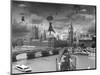 Blown Away BW-Thomas Barbey-Mounted Premium Giclee Print