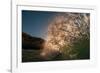 Blown Glass-Wave breaking off N. Stradbroke Island, Queensland, Australia-Mark A Johnson-Framed Photographic Print