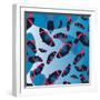 Blu Bombs-Belen Mena-Framed Giclee Print