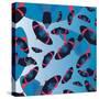 Blu Bombs-Belen Mena-Stretched Canvas