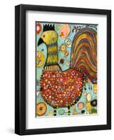 Blubs the Chicken-Jill Mayberg-Framed Premium Giclee Print