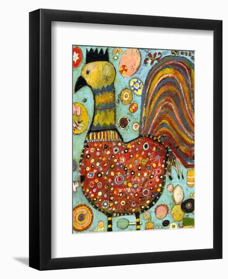 Blubs the Chicken-Jill Mayberg-Framed Premium Giclee Print