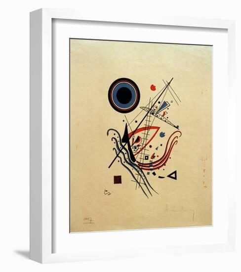 Blue, 1922-Wassily Kandinsky-Framed Giclee Print