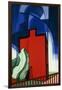 Blue Above, 1935-Oscar Florianus Bluemner-Framed Giclee Print