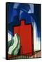 Blue Above, 1935-Oscar Florianus Bluemner-Framed Stretched Canvas