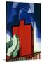 Blue Above, 1935-Oscar Florianus Bluemner-Stretched Canvas