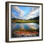 Blue Above and Below-Philippe Sainte-Laudy-Framed Photographic Print