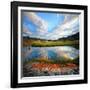 Blue Above and Below-Philippe Sainte-Laudy-Framed Photographic Print