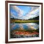 Blue Above and Below-Philippe Sainte-Laudy-Framed Photographic Print