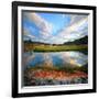 Blue Above and Below-Philippe Sainte-Laudy-Framed Photographic Print