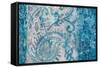 Blue Abstract Elegance I-Eva Watts-Framed Stretched Canvas