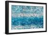 Blue Abstract Elegance II-Eva Watts-Framed Premium Giclee Print