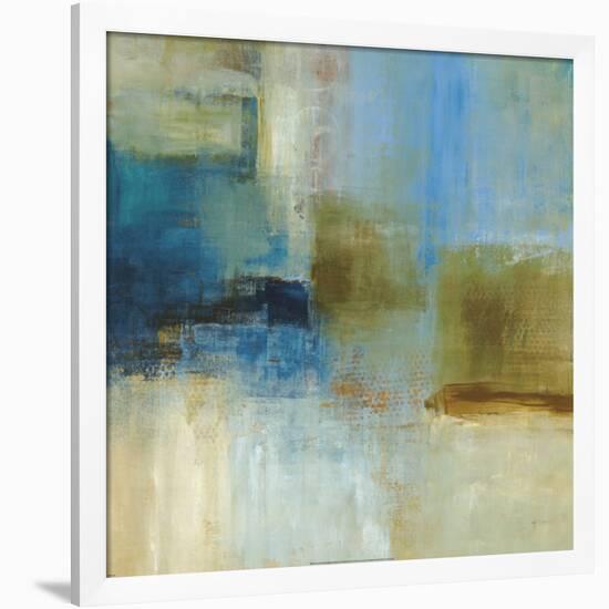 Blue Abstract-Simon Addyman-Framed Art Print